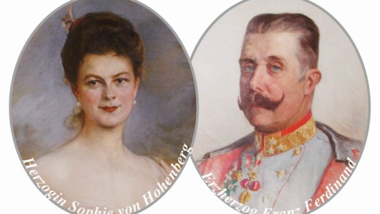 Archduke Franz Ferdinand and Sophie Archduchess of Hohenberg, © Schloss Artstetten