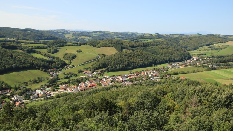 View from the "Johann Giefing observation tower", &copy; Marktgemeinde Schwarzenbach, Helmut Karner