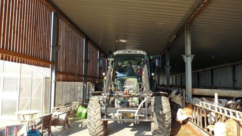 kerndlerhof_tractor_in_the_stable, © Kerndlerhof