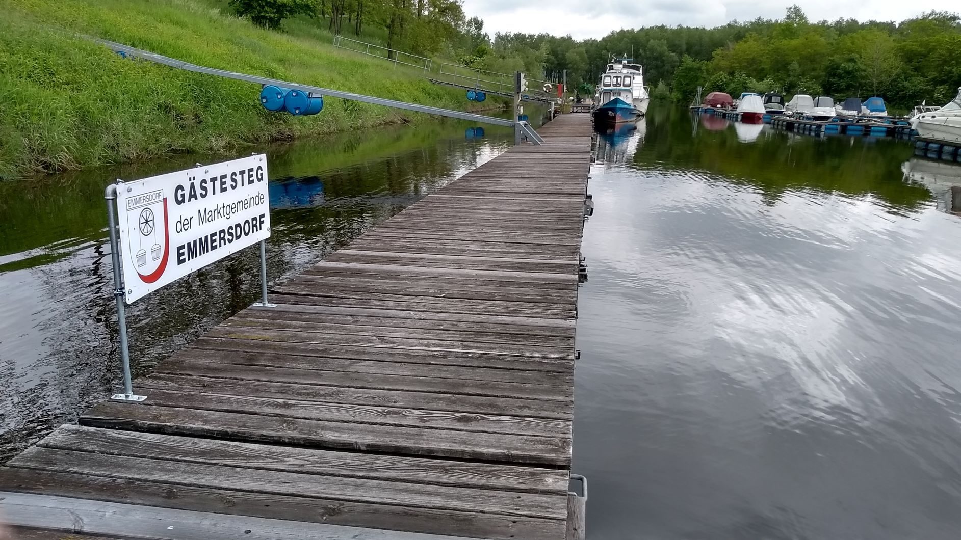 Vendégkikötő Emmersdorfban
