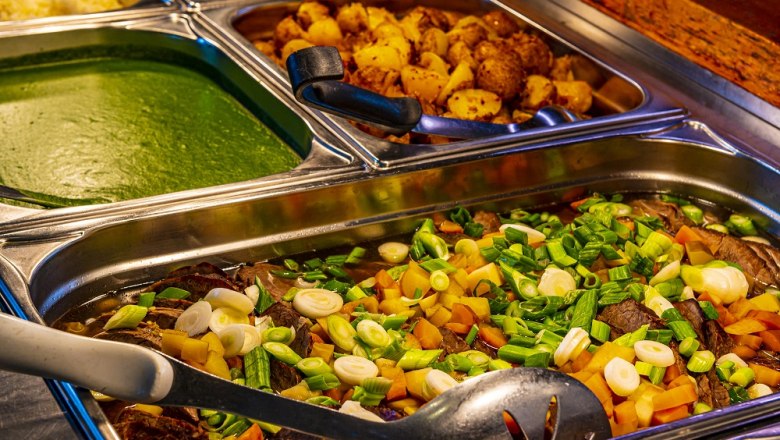 The buffet, © Diamond Aircraft