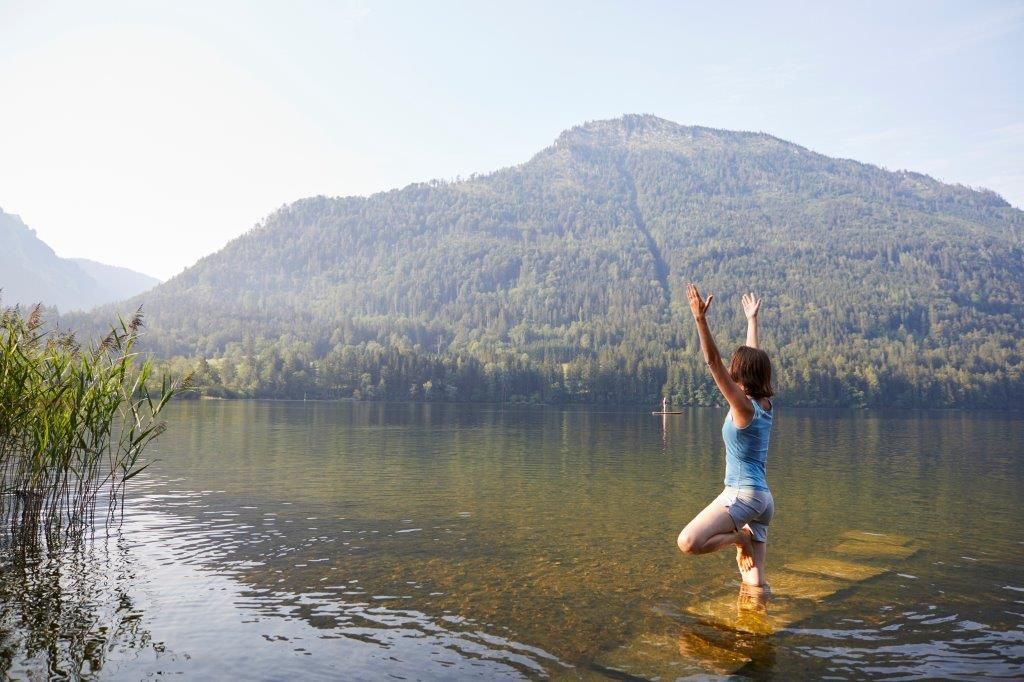 Manu Mayr beim Yoga (c)Familie Mayr