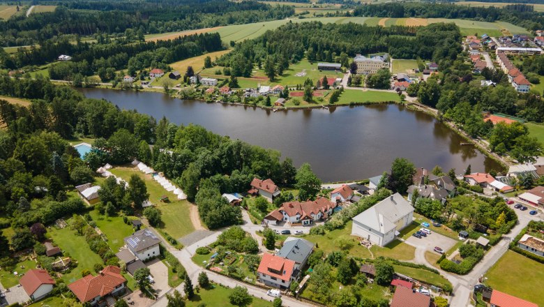 View of Allentsteig town lake, &copy; Waldviertler Jugenddorf Allentsteig