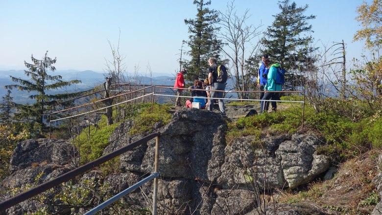 Viewing mountain Burgsteinmauer, &copy; Leo Baumberger