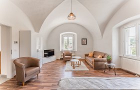 Living room, &copy; Ferienwohnung im Kloster