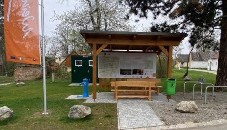 Weinviertel pihenőhely Angern an der March/Mannersdorf, &copy; Leader Region Weinviertel Ost