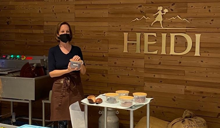 HEIDI csokol&aacute;d&eacute;k workshop, &copy; Heidi Chocolat