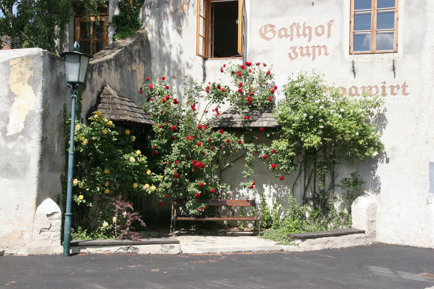 Piactér Aggsbach Markt (Wachau/TU Wien munkacsoport)