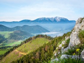 Ausblick Gel&auml;ndeh&uuml;tte Hohe Wand, &copy; Wiener Alpen in Nieder&ouml;sterreich