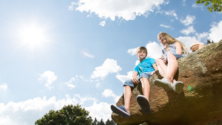 Mindenkinek egy ingókövet, © Waldpension Nebelstein/ Fam. Schmidt