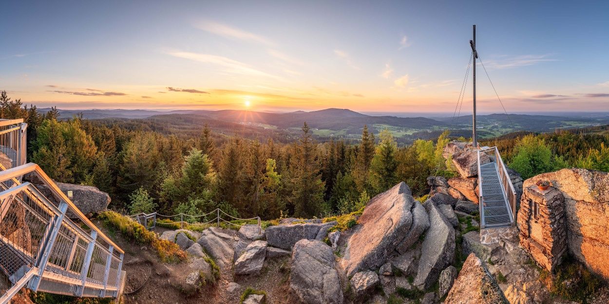 Kilátás a Nebelsteinről