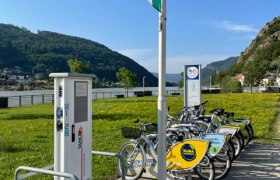 E-bike charging stations, &copy; Vera Pulker