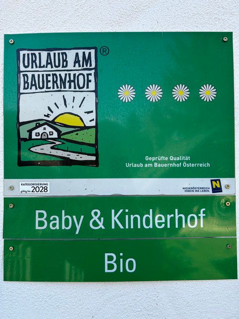 Baby & Kinderhof tanúsítvány