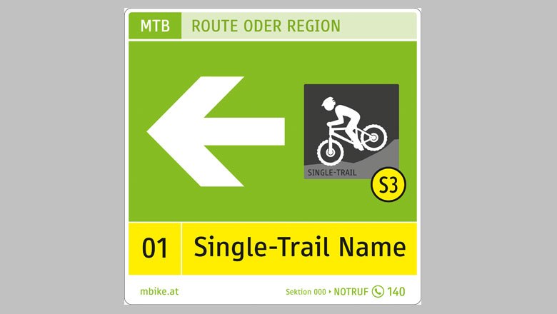 Singletrail nyomvonalak kitáblázása
