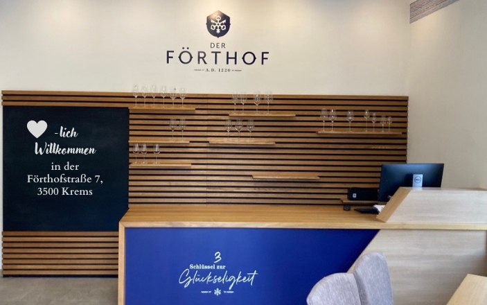 Tasting room of the Foerthof, &copy; Der F&ouml;rthof
