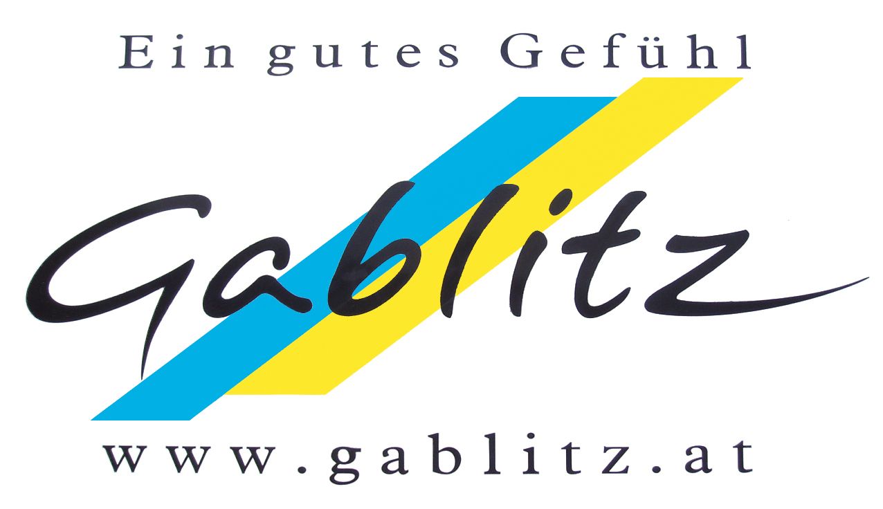 A Gablitz logója a "Jó érzés" szlogennel.