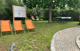 Kleinweikersdorf ker&eacute;kp&aacute;rosok pihenőhelye, &copy; Radlerrast Kleinweikersdorf