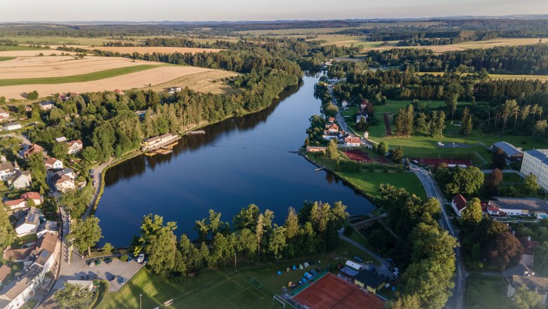 View of Allentsteig town lake 2, &copy; Waldviertler Jugenddorf Allentsteig