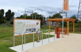 Weinviertel rest area Lanzendorf, EV 9, &copy; Gemeinde Mistelbach / Mark Sch&ouml;nmann
