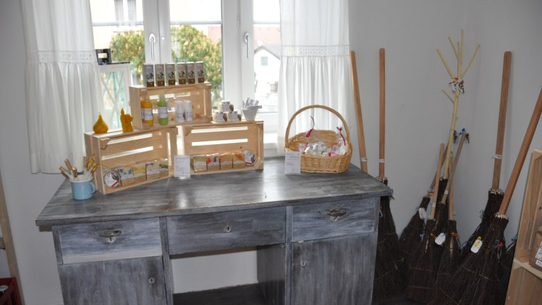 Product presentation in the village store, &copy; Nadine Sunk