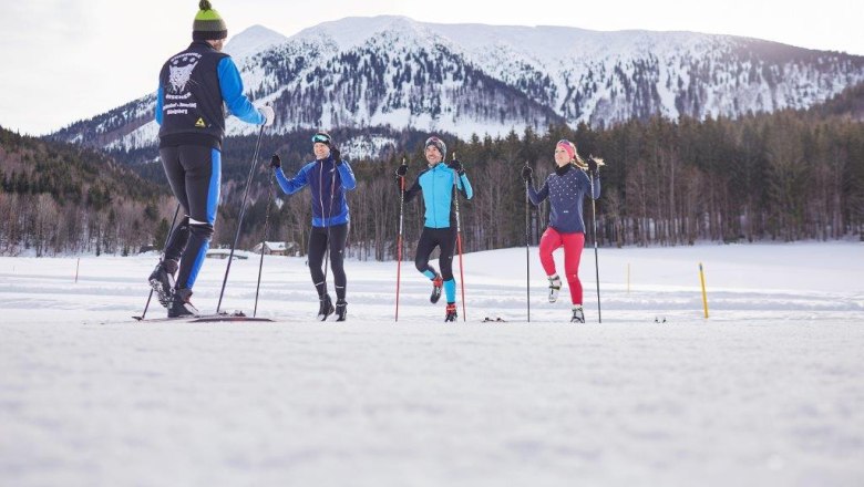 Cross-country skiing in Lackenhof am Ötscher, © Niederösterreich Werbung/Kathrin Baumann
