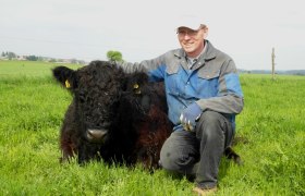 Helmut with Heti, &copy; Ri&szlig;